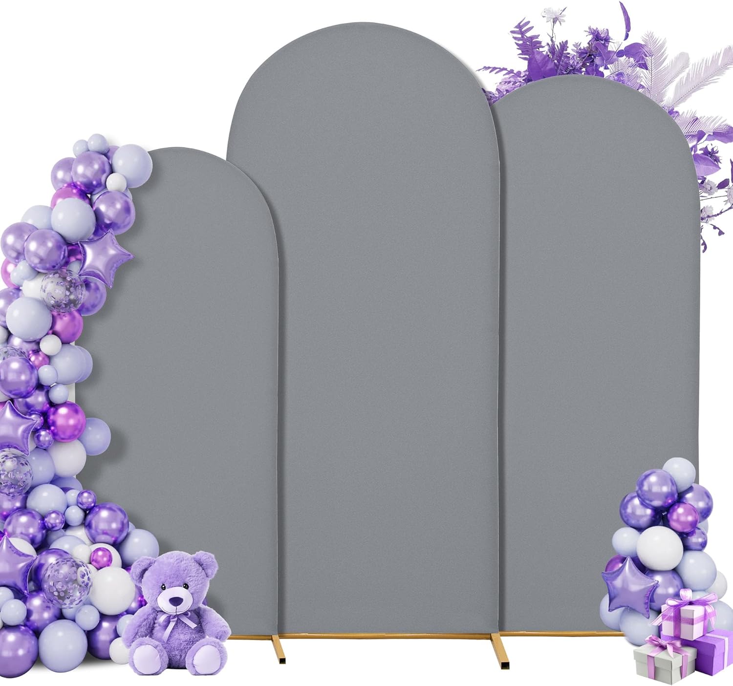 SUKAIKEQA Wedding Arch Cover for Stunning Event Backdrops