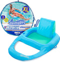 SwimWays Spring Float Premium XL Recliner Chair - Larger Pool Lounger