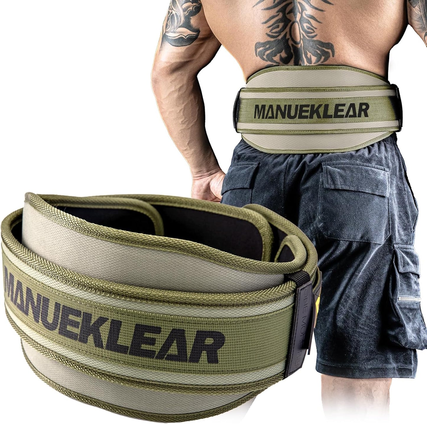 Weight Lifting Belt for Men and Women - Quick Locking Support