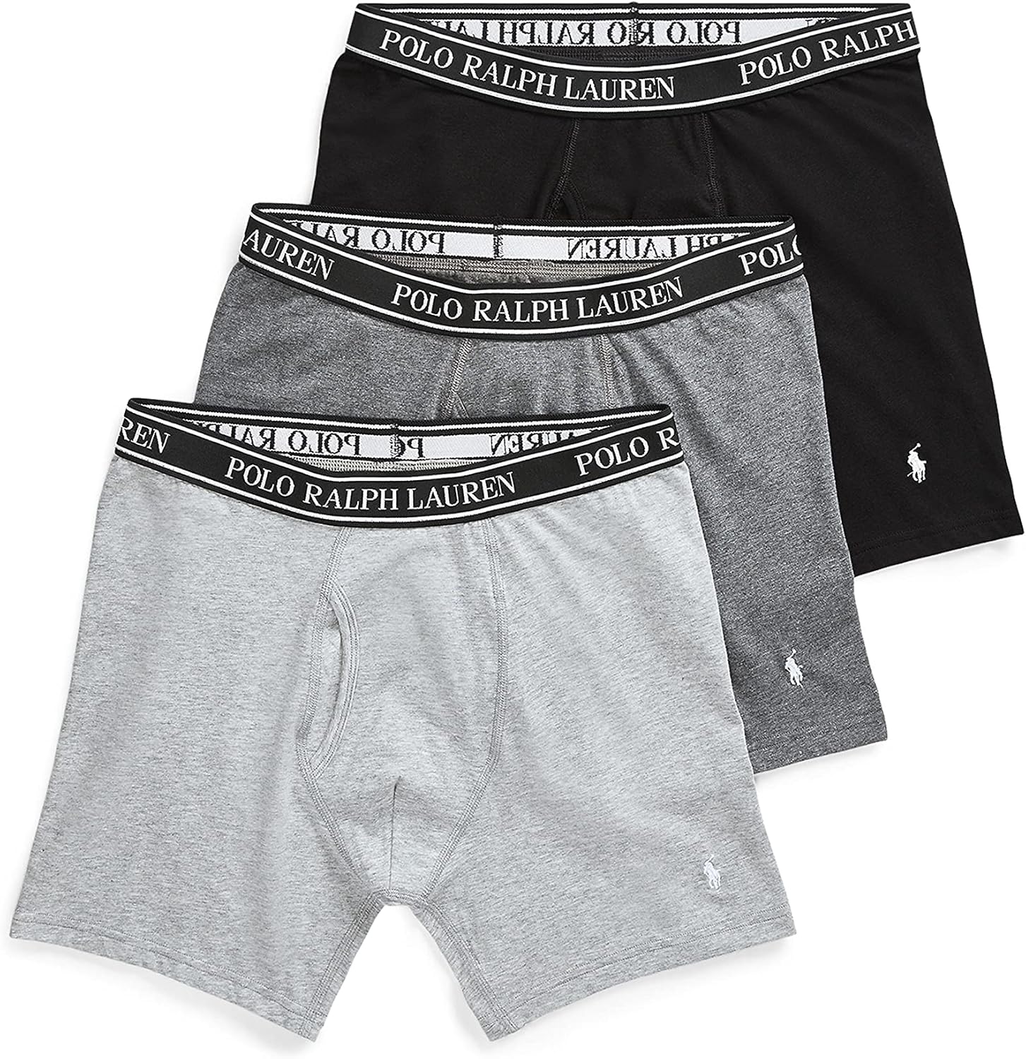 Polo Ralph Lauren Underwear Men's Stretch Classic Fit Trunks 3-Pack