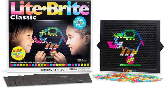 Lite Brite Classic: Light Art Fun for Ages 4+!