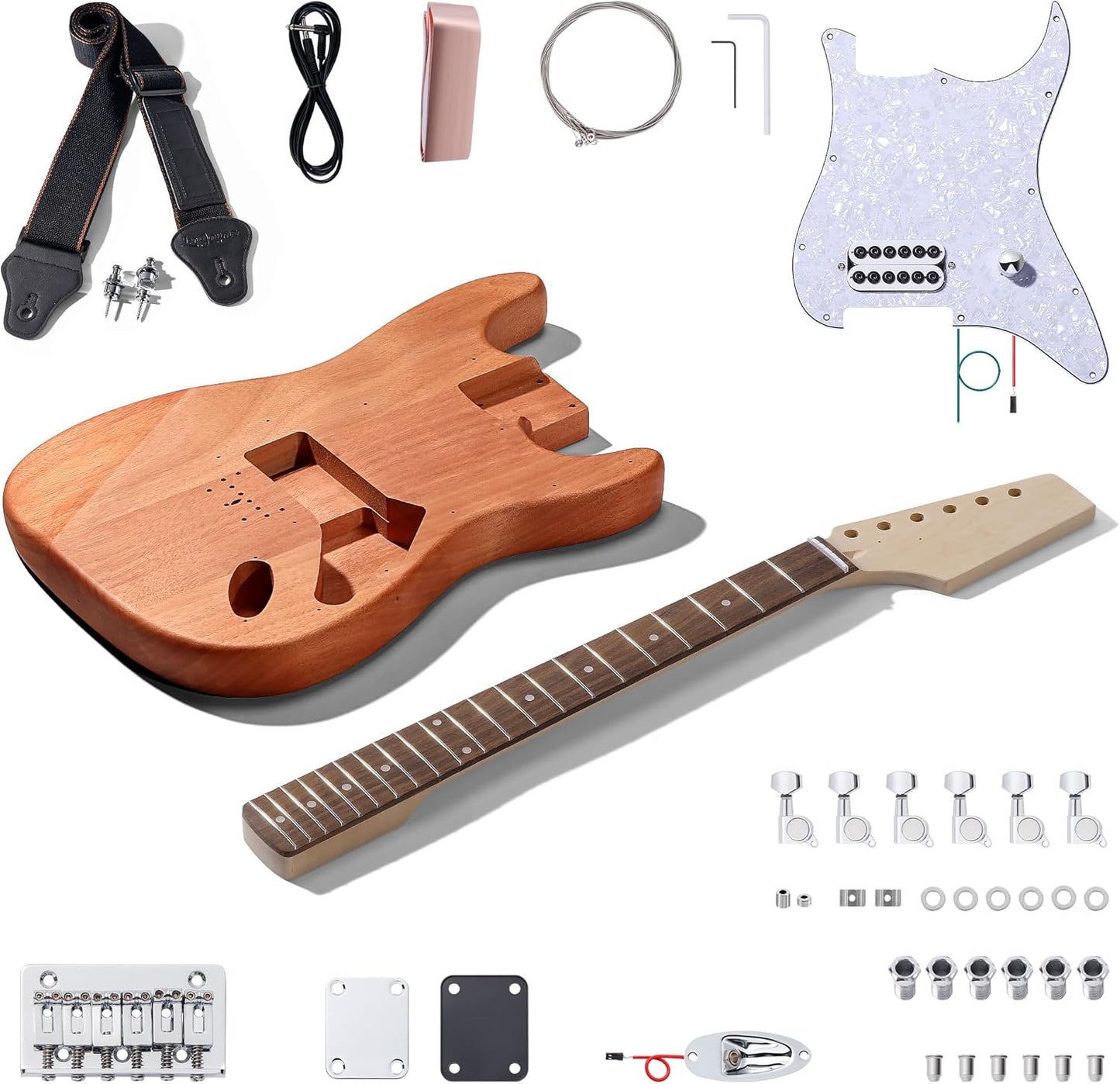 Leo Jaymz DIY Guitar Kits ST TD Style for Pure Sound Enthusiasts