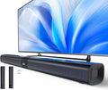 Saiyin Sound Bar for Smart TV 100W - Detachable Surround Sound