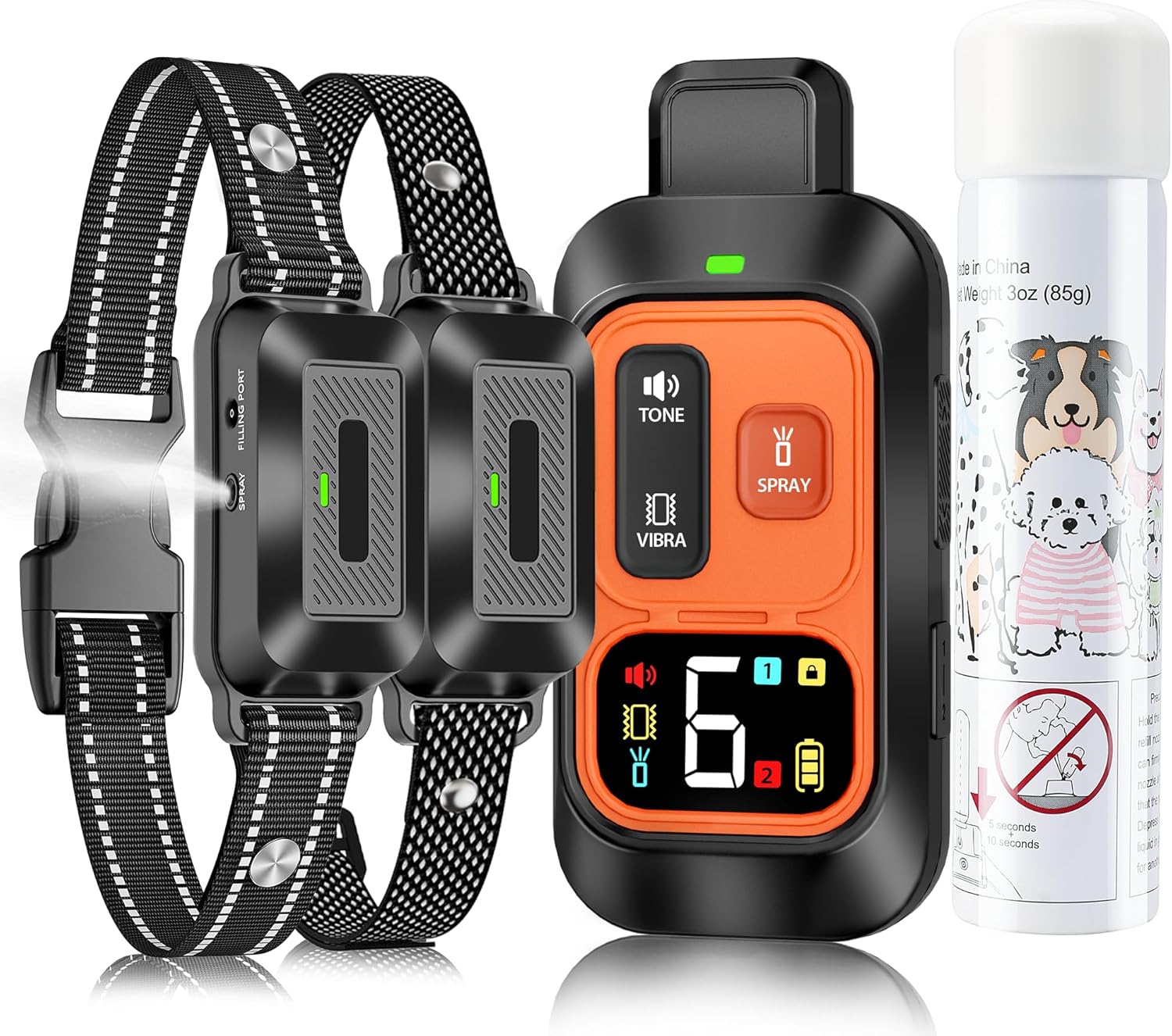 Citronella Dog Training Collar with Remote for Effective Training