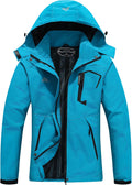Women's Waterproof Lightweight Rain Jacket - Breathable Trench Coat