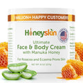 Hydrating Face Moisturizer with Manuka Honey for Dry Skin