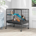 YITAHOME Metal Small Animal Cage for Rabbits and Ferrets