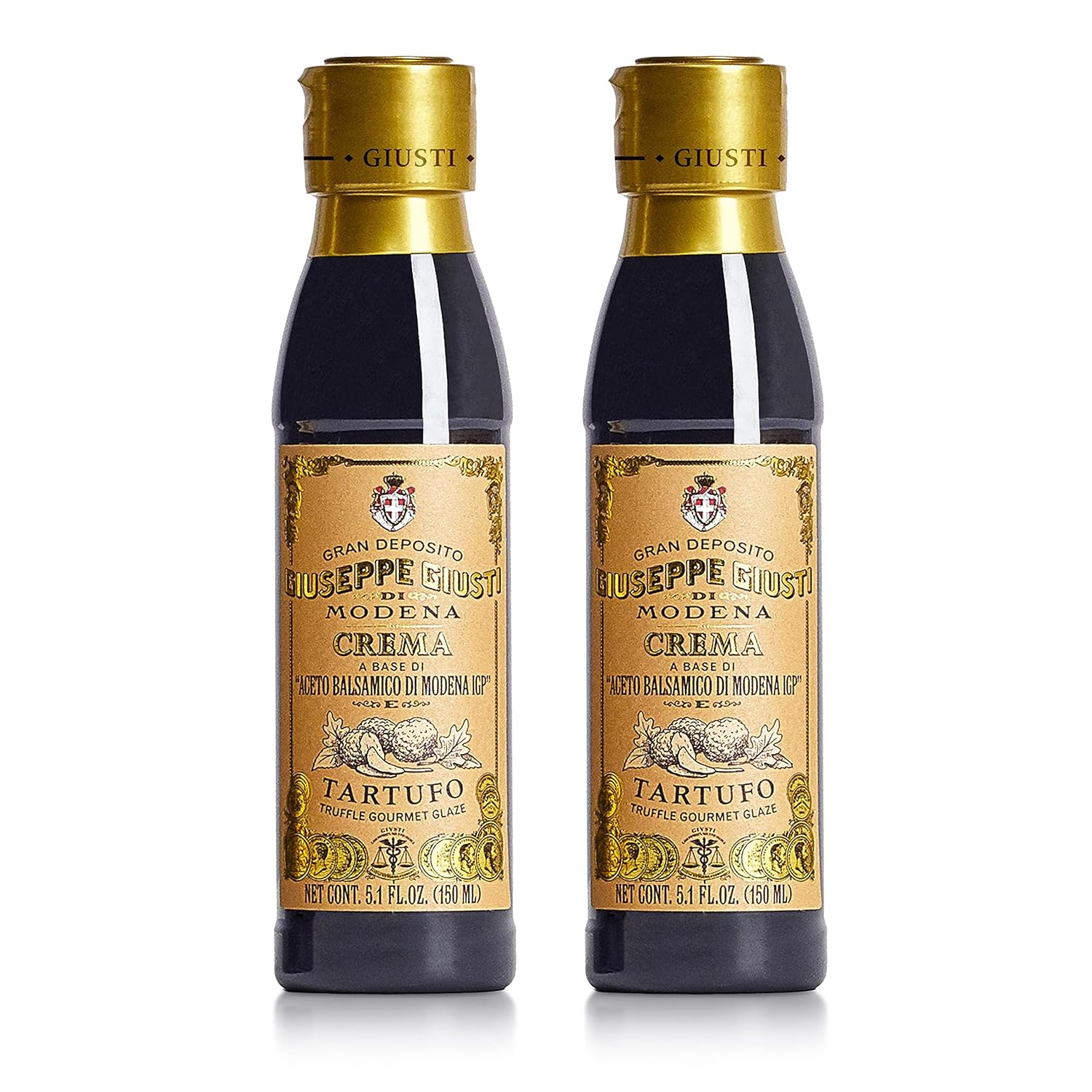 Giusti Truffle Glaze - Authentic Balsamic Reduction for Gourmet Dishes