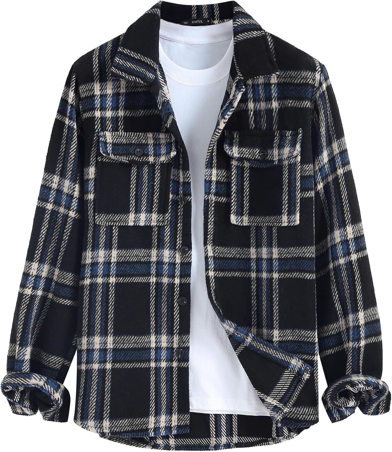 Stylish ZAFUL Mens Plaid Shirt for Every Season and Occasion