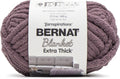 Bernat Blanket Extra Thick Lunar Purple Yarn - Jumbo #7 72 yd