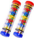 2 Pack Baby Rainmaker Musical Toy Set - Soothing Rainfall Sounds