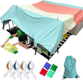 Magic Fort Building Kit for Kids - Large Lightweight Blanket Fort Kit