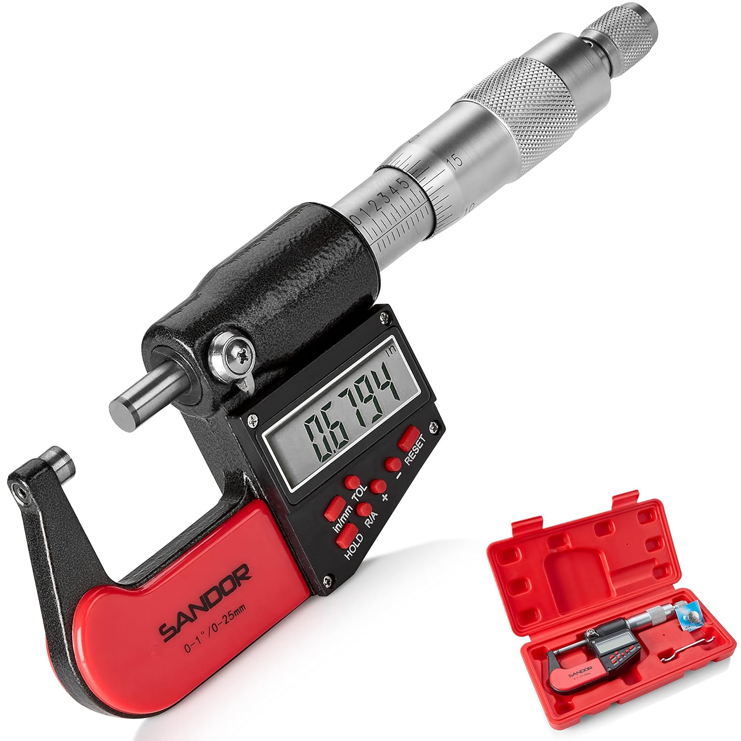 Professional Digital Outside Micrometer for Precision Measuring