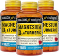 Magnesium & Vitamin D3 with Turmeric - Daily Wellness Support