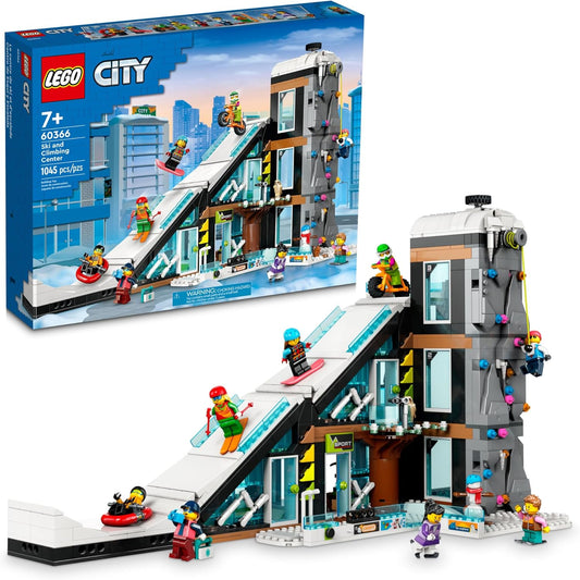 LEGO Ski & Climbing Center: 3-Level Fun Playset