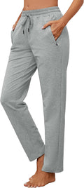 Women's Tall Cotton Sweatpants 30/32/34/36 in - Long Lounge Fit