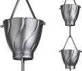 Monarch Akira Aluminum Rain Chain 8.5 ft - Elegant Gutter Alternative