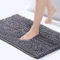 FRESHMINT Large Chenille Bathroom Rug Mat 36x24 - Plush Absorbent