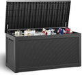 260 Gallon Outdoor Storage Box - Large Waterproof Deck Box