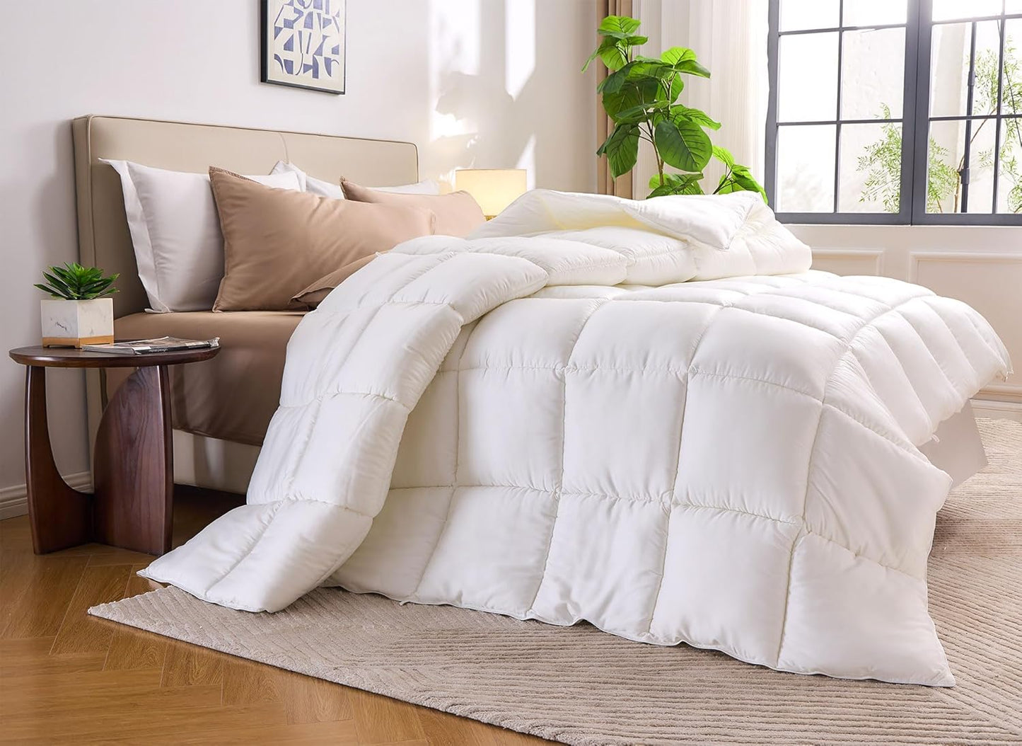 Pure Bamboo Duvet Insert King Size - Luxuriously Soft & Durable