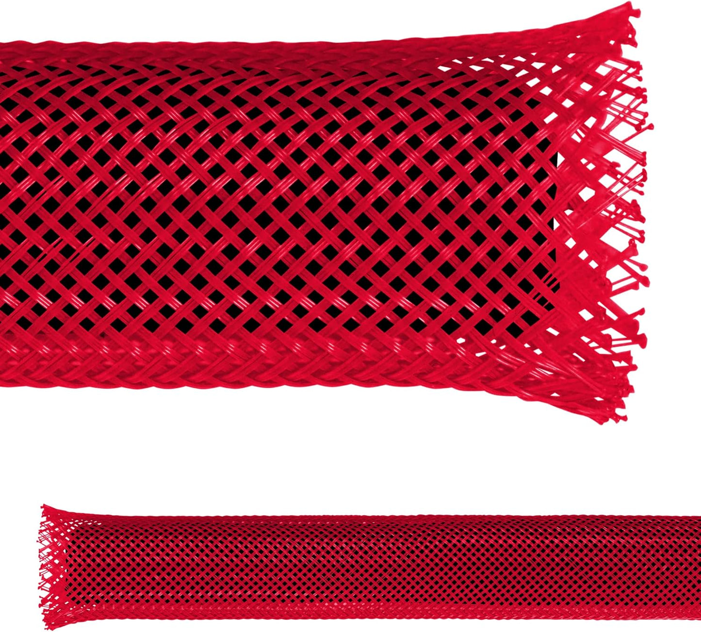 1in PET Expandable Braid Sleeving for Cable Protection - 250 Feet