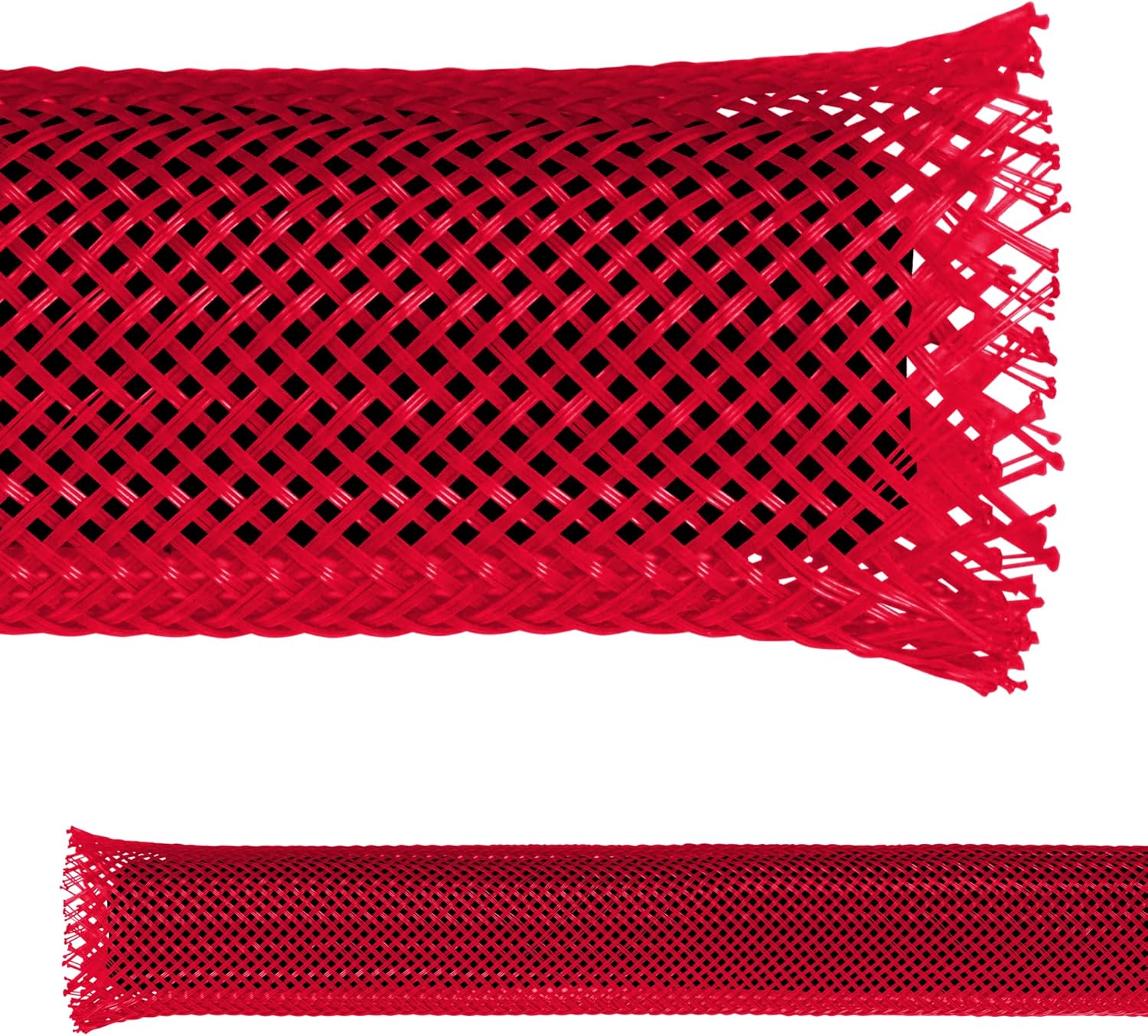 1in PET Expandable Braid Sleeving for Cable Protection - 250 Feet