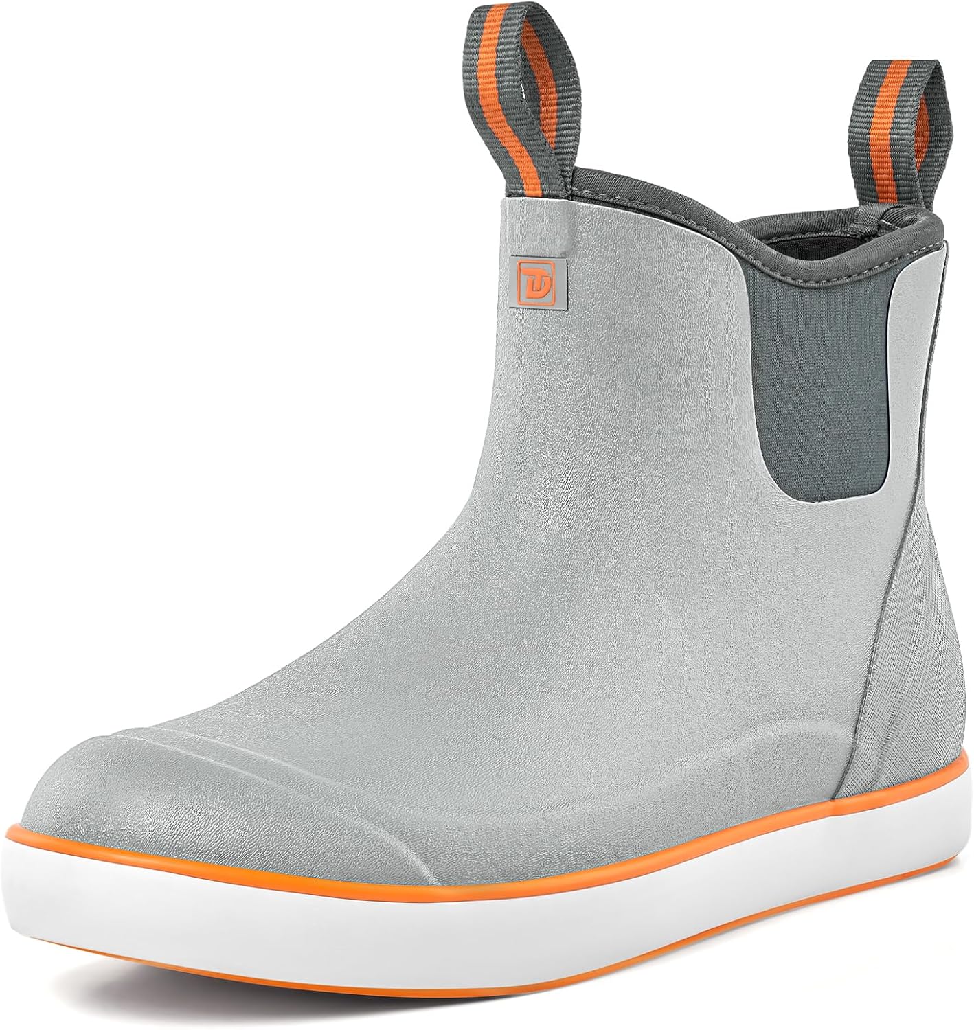 Trudave Deck Boots for Men - Waterproof Insulated Rain Boots