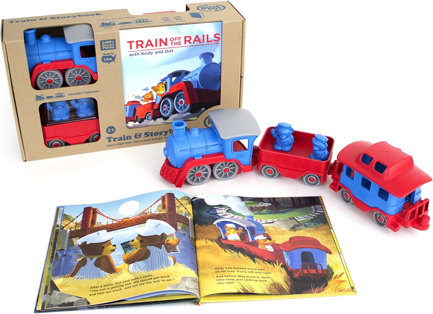 Green Toys Train Set - Imaginative Eco-Friendly Fun!