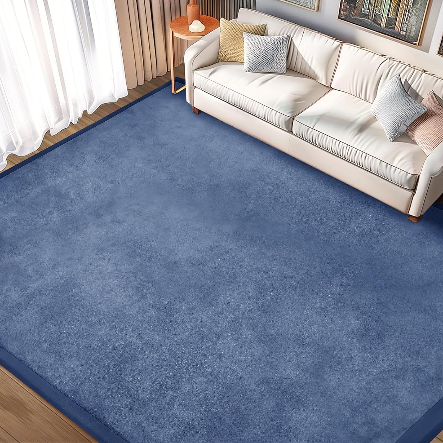 Baby Play Mat 1.2 Thick Memory Foam Nursery Rug for Kids