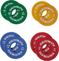 Rubber Fractional Weight Plates Set of 8 for Strength Training