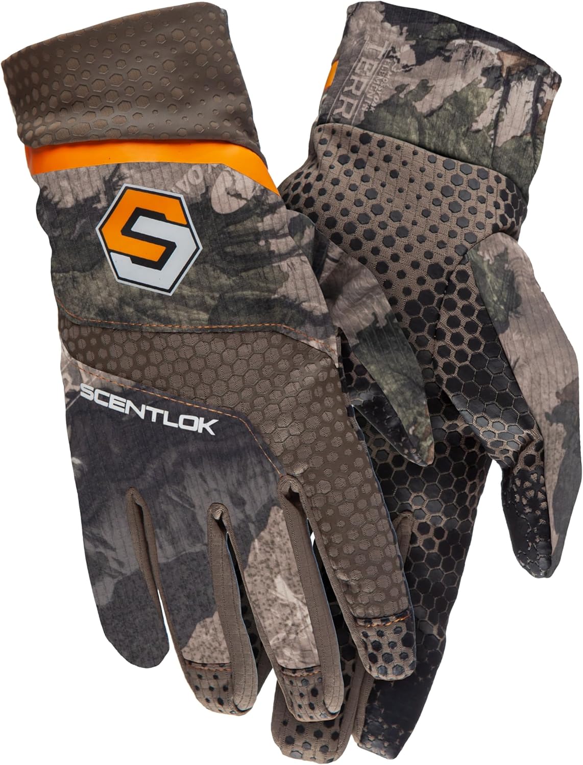 ScentLok Savanna Lightweight Camo Shooter Gloves for Hunting