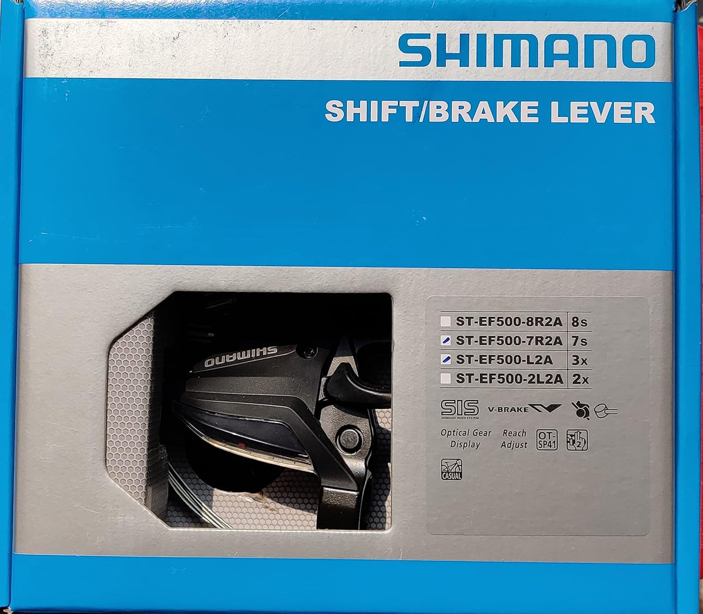 Shimano ST-EF500 3 x 7-Speed Brake/Shift Lever Set Review