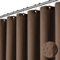 Dynamene Extra Wide Shower Curtain 108x72 in - Heavyweight Waffle