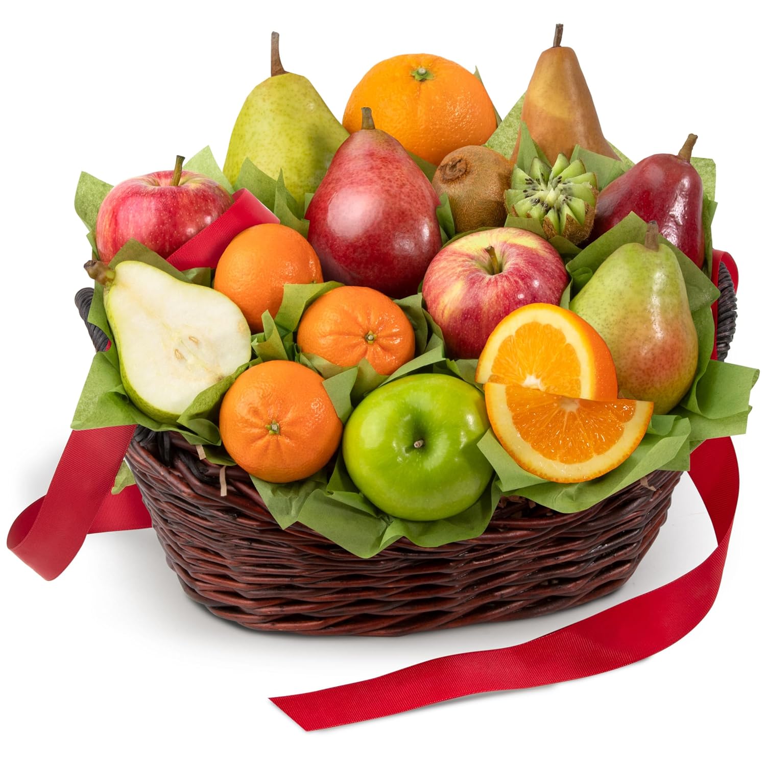 Harvest Gold Fruit Basket - A Beautiful Seasonal Selection