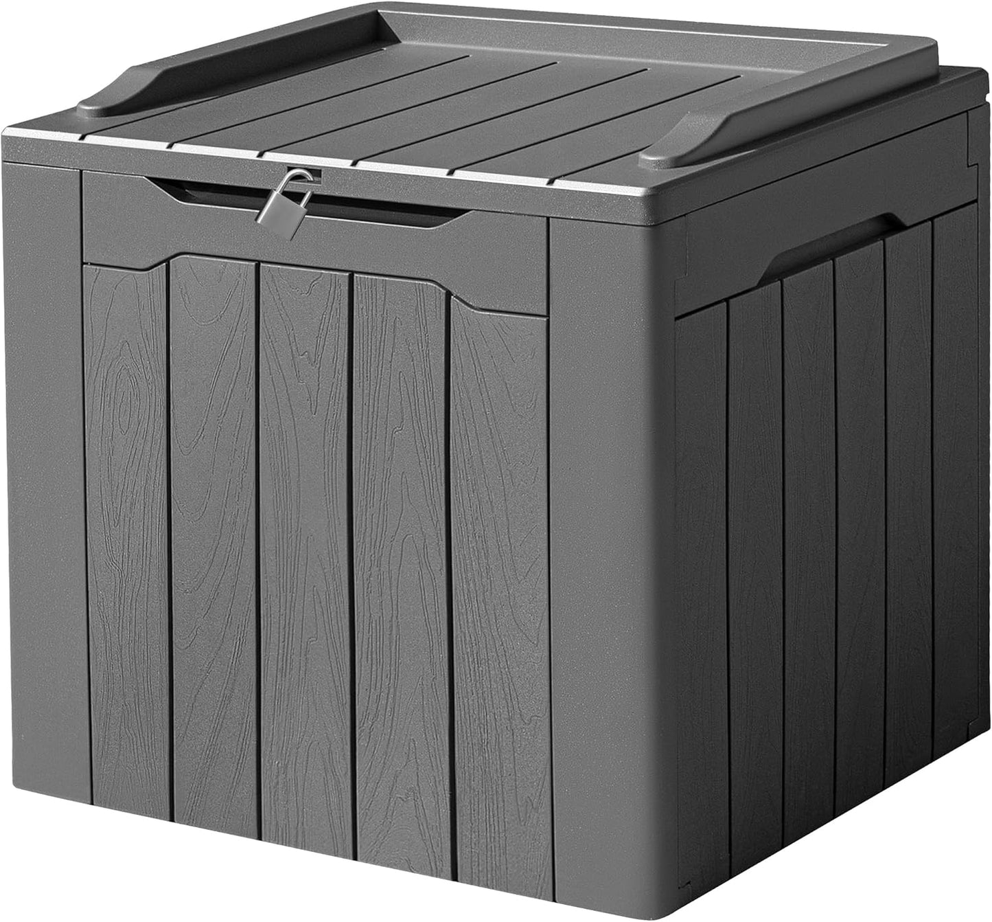 Devoko 31 Gallon Waterproof Outdoor Storage Box for Garden Tools