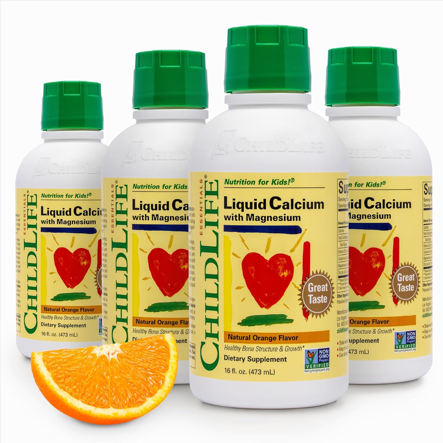 ChildLife Essentials Liquid Calcium Supplement for Kids - 16 fl oz