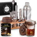 Bartender Kit with Whiskey Smoker - 13 pcs Bar Set