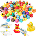 150 Pcs Cruise Ducks Tags Kits with 50 Ducks, Tags & Bands - Fun
