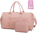 Travel Duffle Bag with Shoe Compartment and Toiletry Organizer