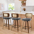 Swivel Bar Stools Set of 3 by Bekrvio - Stylish Comfort
