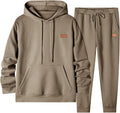 JMIERR Mens 2 Piece Jacquard Sweatsuit Tracksuit - Comfortable Shoes