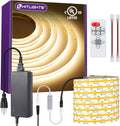 COB LED Strip Lights Kit Warm White 3000K - Dimmable, Even Glow