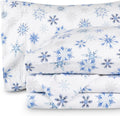 Cotton Flannel Sheet Set Prints - Velvety Soft Deep Pocket