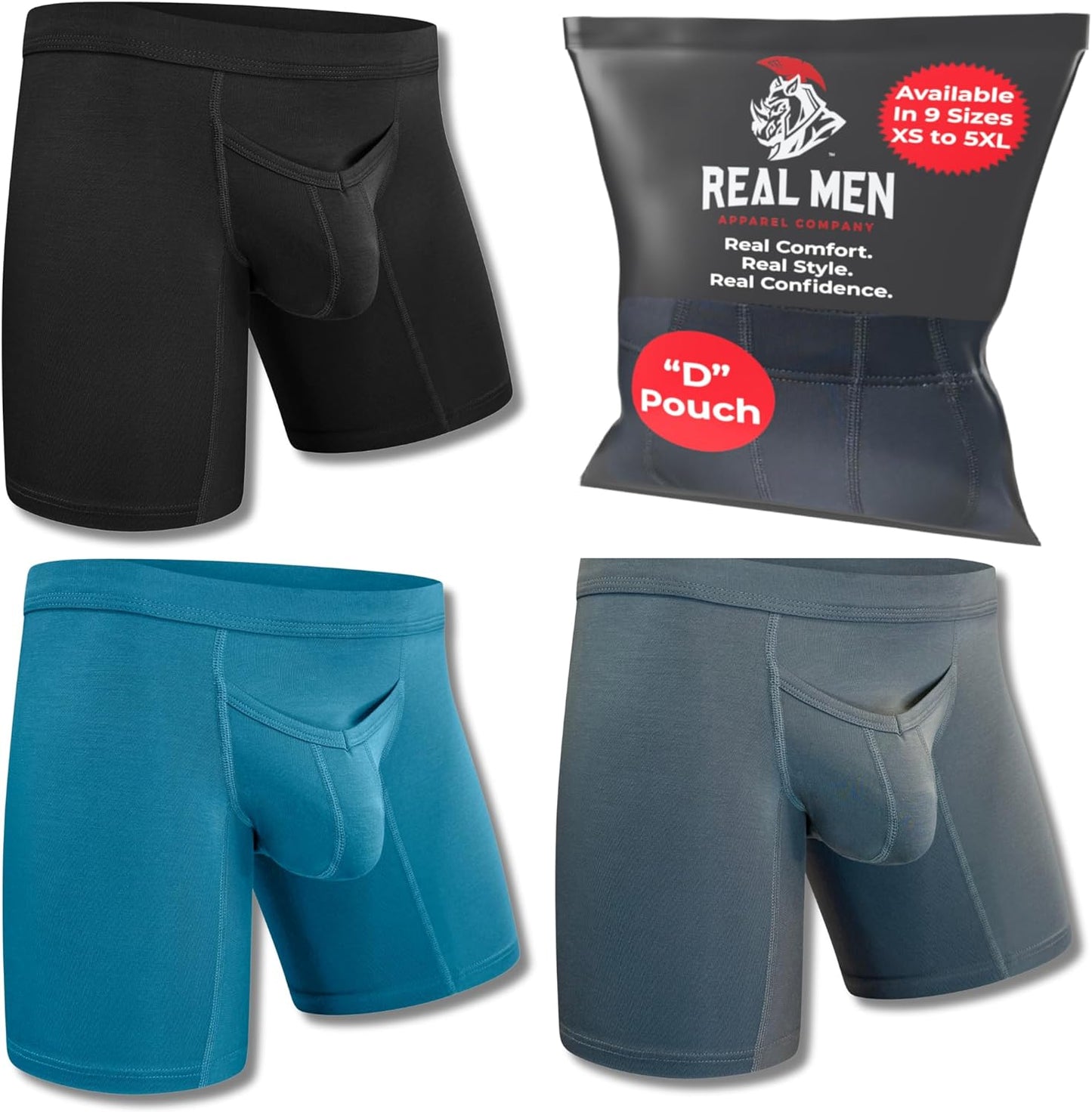 Real Men Bulge Enhancing Pouch Underwear for Ultimate Comfort