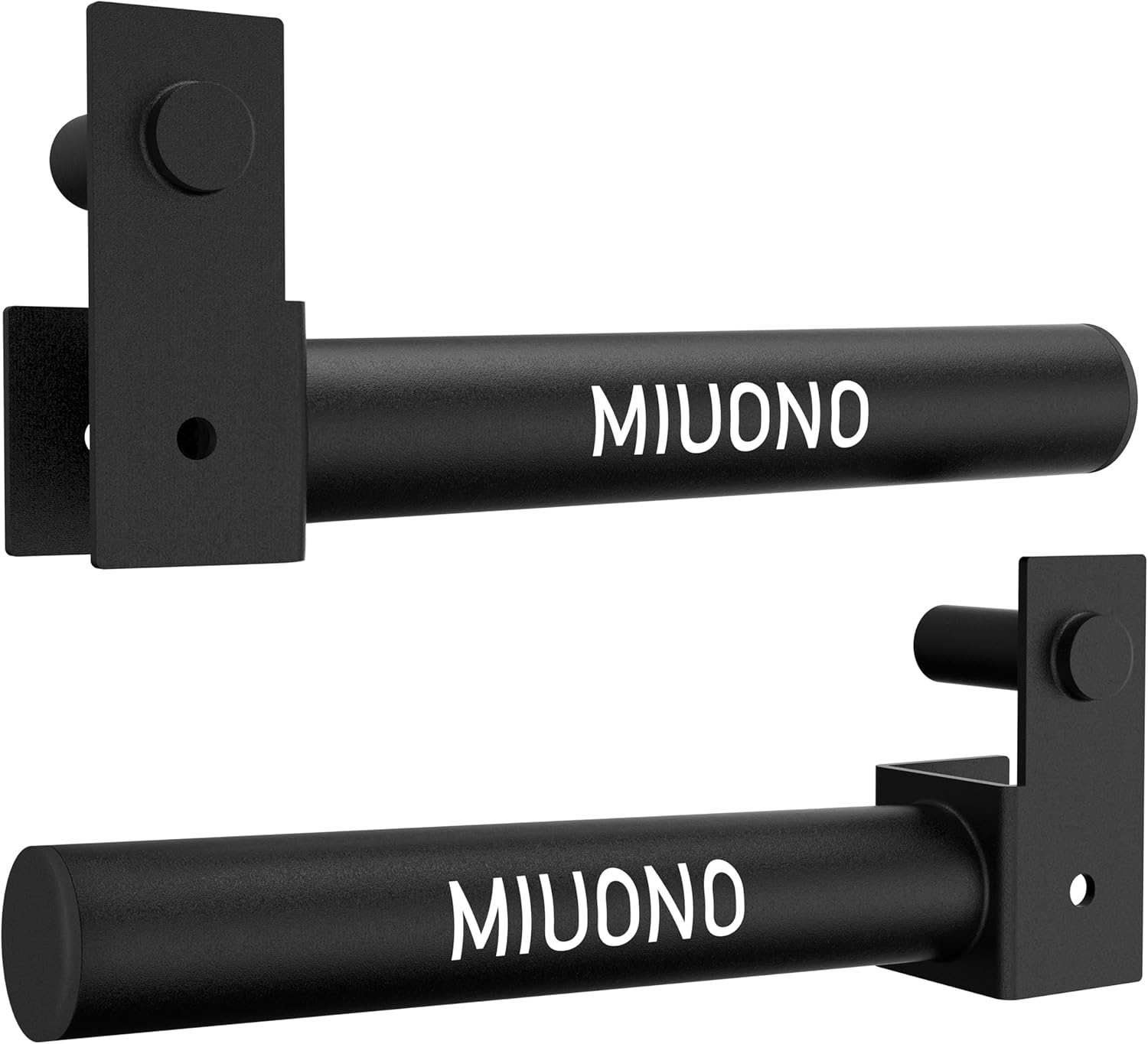 MIUONO Weight Plate Holder for 2X2 Power Rack, Hang More Plates Easily!