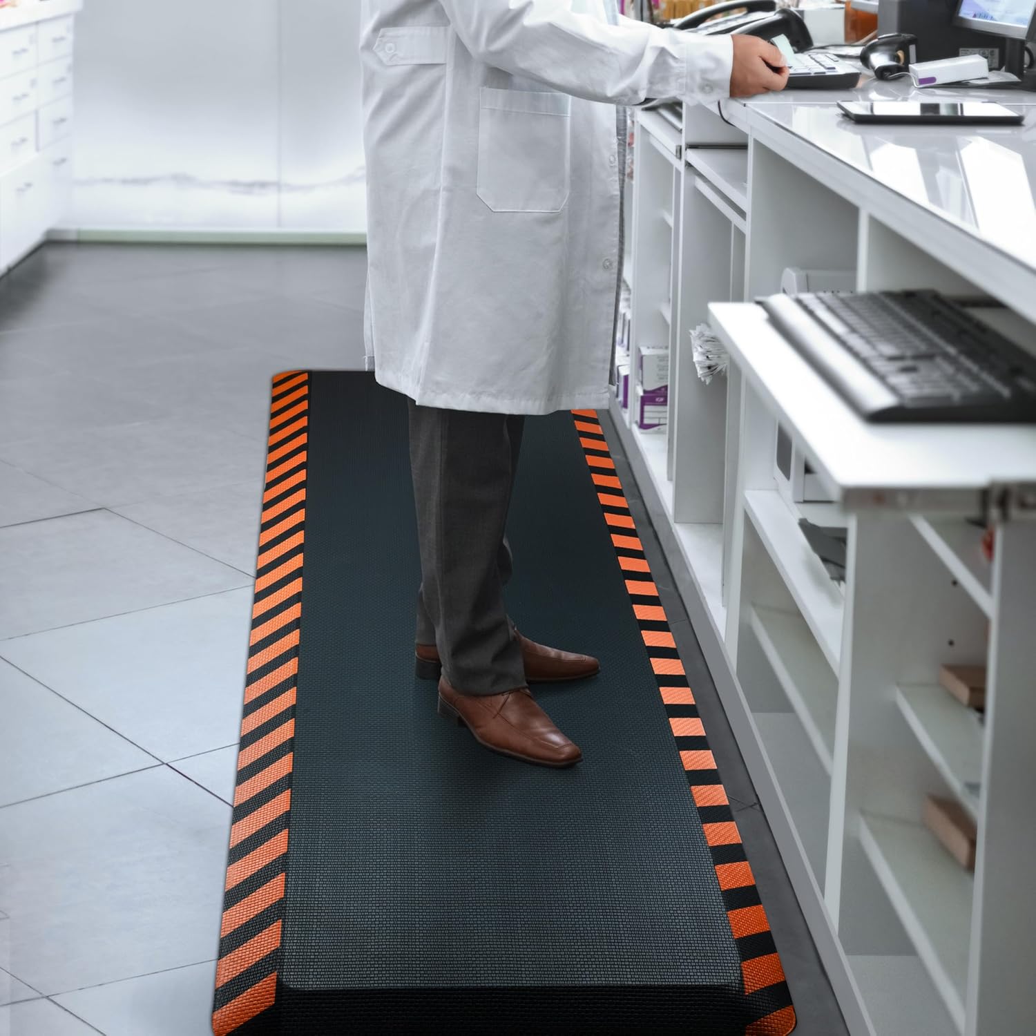FEATOL Anti Fatigue Mat for Ergonomic Comfort and Safety