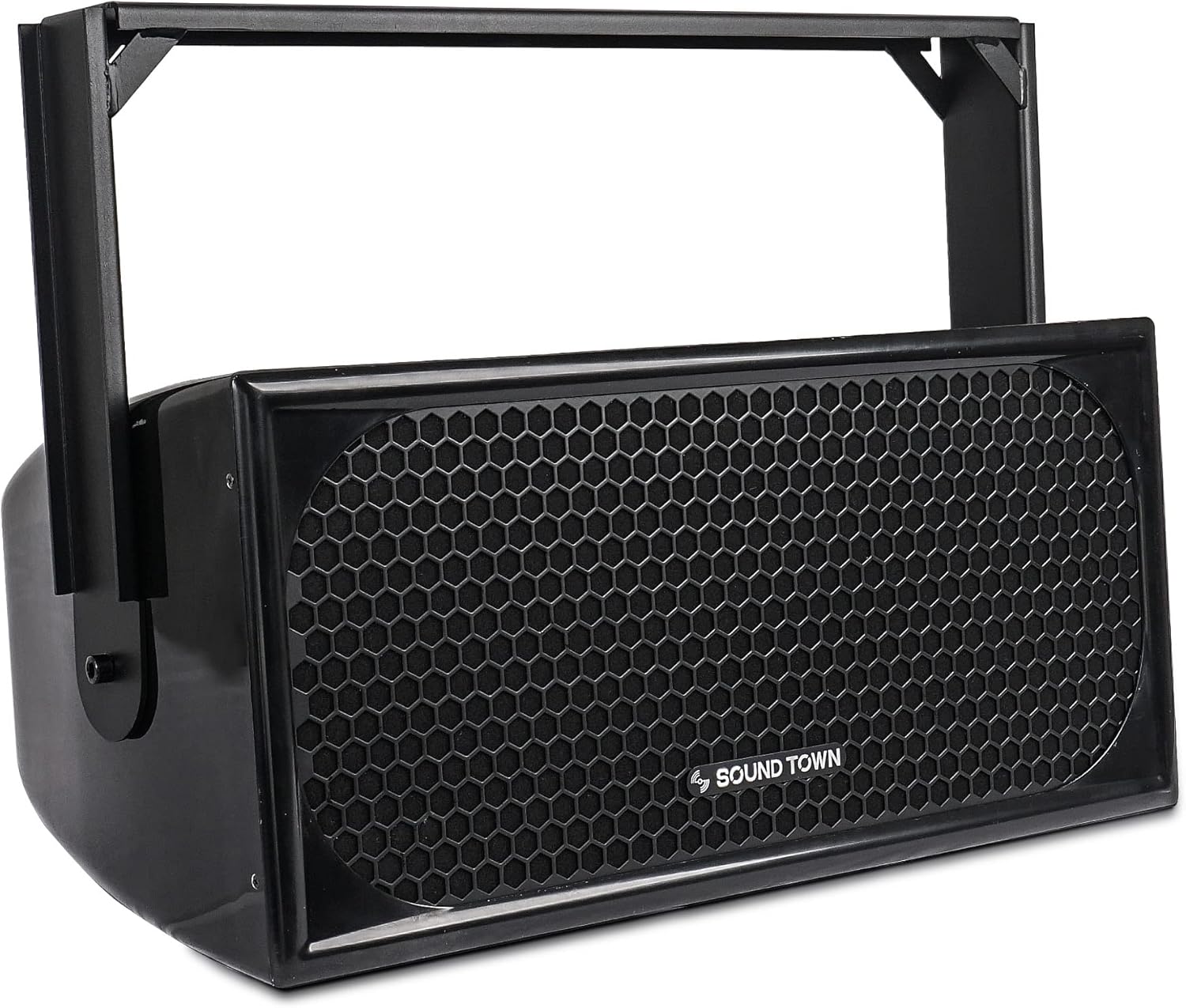 Sound Town Weather-Resistant Dual 10 Loudspeaker - Durable Fiber Glass Enclosure