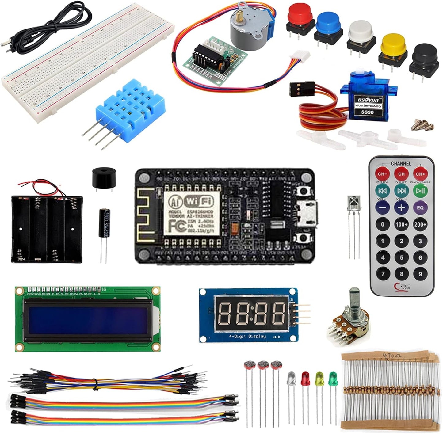 OSOYOO ESP8266 NodeMCU IOT Starter Kit for Beginners