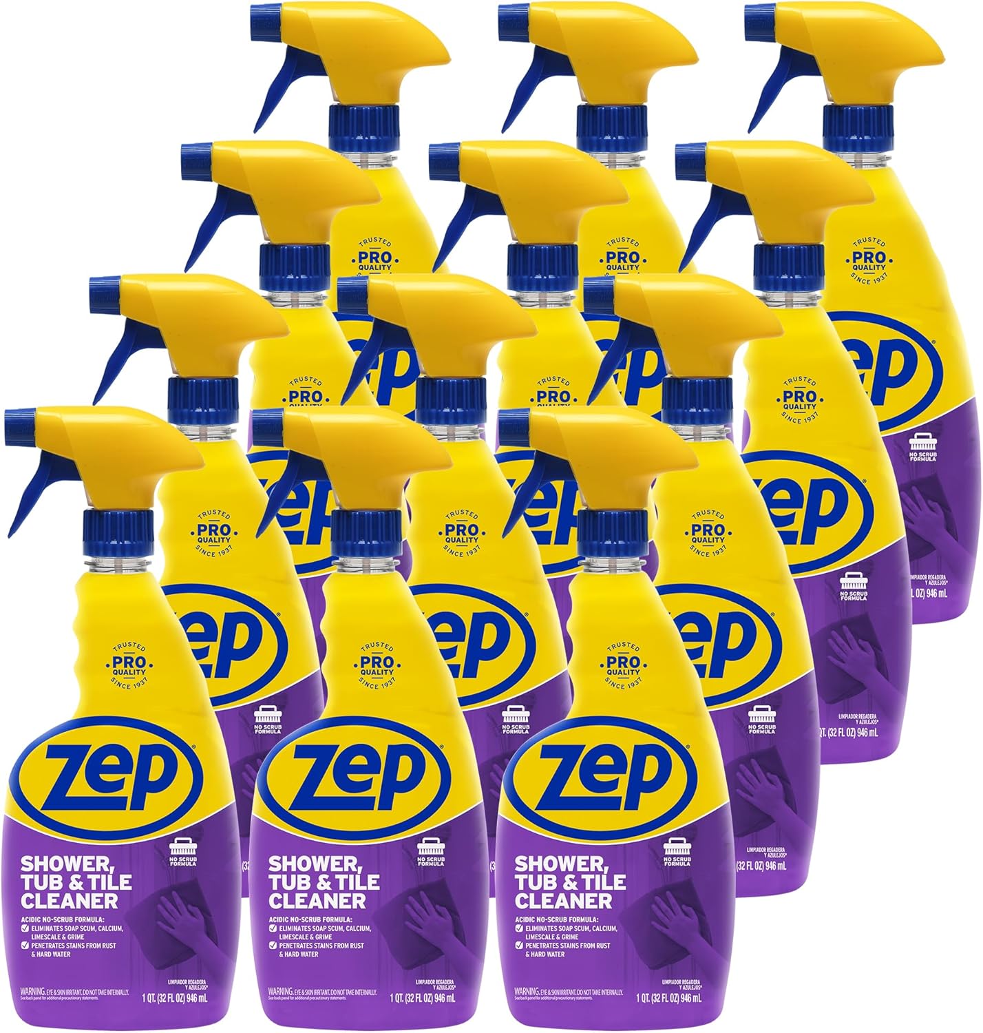 Zep Shower Tub and Tile Cleaner - Effortless Bathroom Cleaning