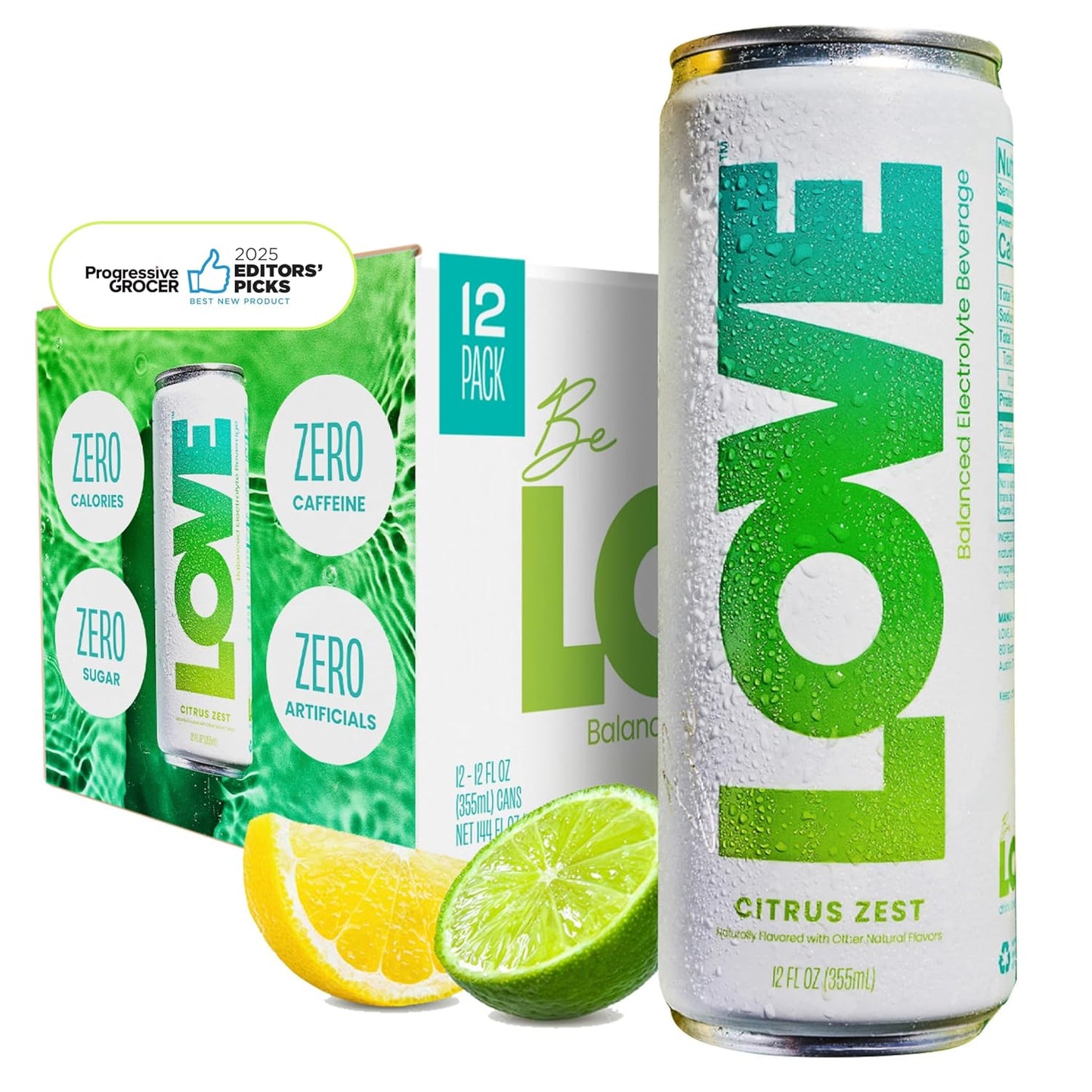 Be LOVE Balanced Electrolyte Beverage for Daily Hydration